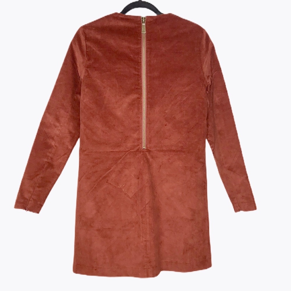 NWT Frye Melissa Corduroy Dress - Long Sleeve - Picture 8 of 8